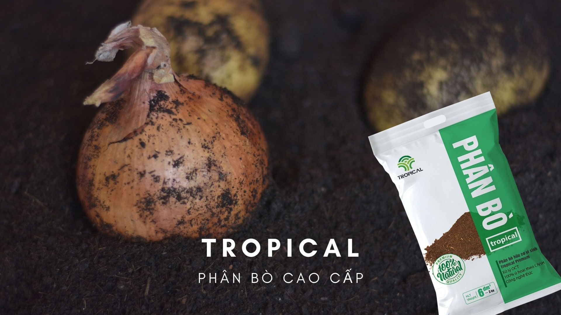 Phan bò hữu cơ cao cấp tropical premium